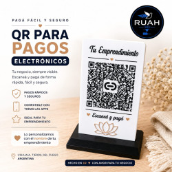 QR para pagos personalizable