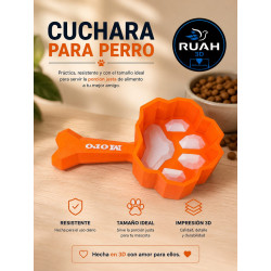 Cuchara para alimento de mascota